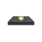 Night Fision Night Sight Set Glock 17/19/34 Yellow Front U Notch Blank Rear Black Nitride