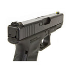Night Fision Night Sight Set Glock 17/19/34 Yellow Front U Notch Blank Rear Black Nitride