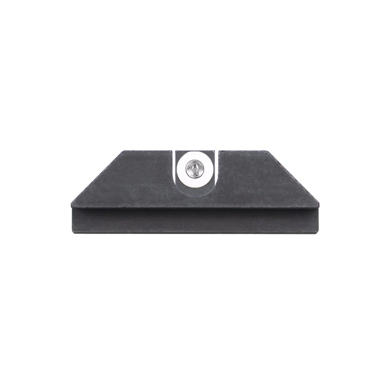 Night Fision Night Sight Set Glock 20/21/40 White Front U Notch Blank Rear Black Nitride