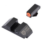 Night Fision Night Sight Set Glock 42/43/43X Orange Front Black Nitride