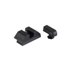 Night Fision Night Sight Set Glock 42/43/43x Yellow Front U Notch Blank Rear Black Nitride
