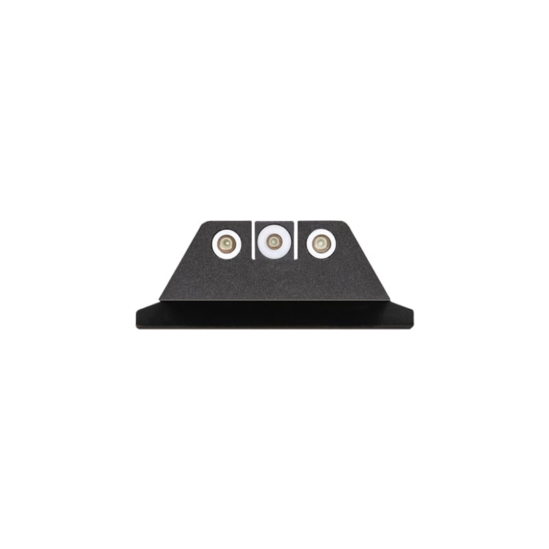 Night Fision Night Sight Set S&W M&P/M&P 2.0/SD9 VE White Front White Rear Ring Black Nitride