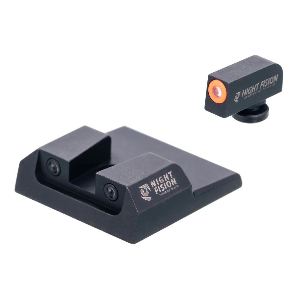 Night Fision Night Sight Set Taurus G2c/G2/G3/TX22 Orange Front Black Nitride