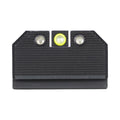 Night Fision Ready Stealth Lower 1/3rd Night Sight Set Glock 17/19/34 w/ RMR/507c/508t Yellow Front Black Nitride