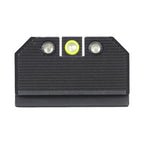 Night Fision Ready Stealth Lower 1/3rd Night Sight Set Glock 17/19/34 w/ RMR/507c/508t Yellow Front Black Nitride