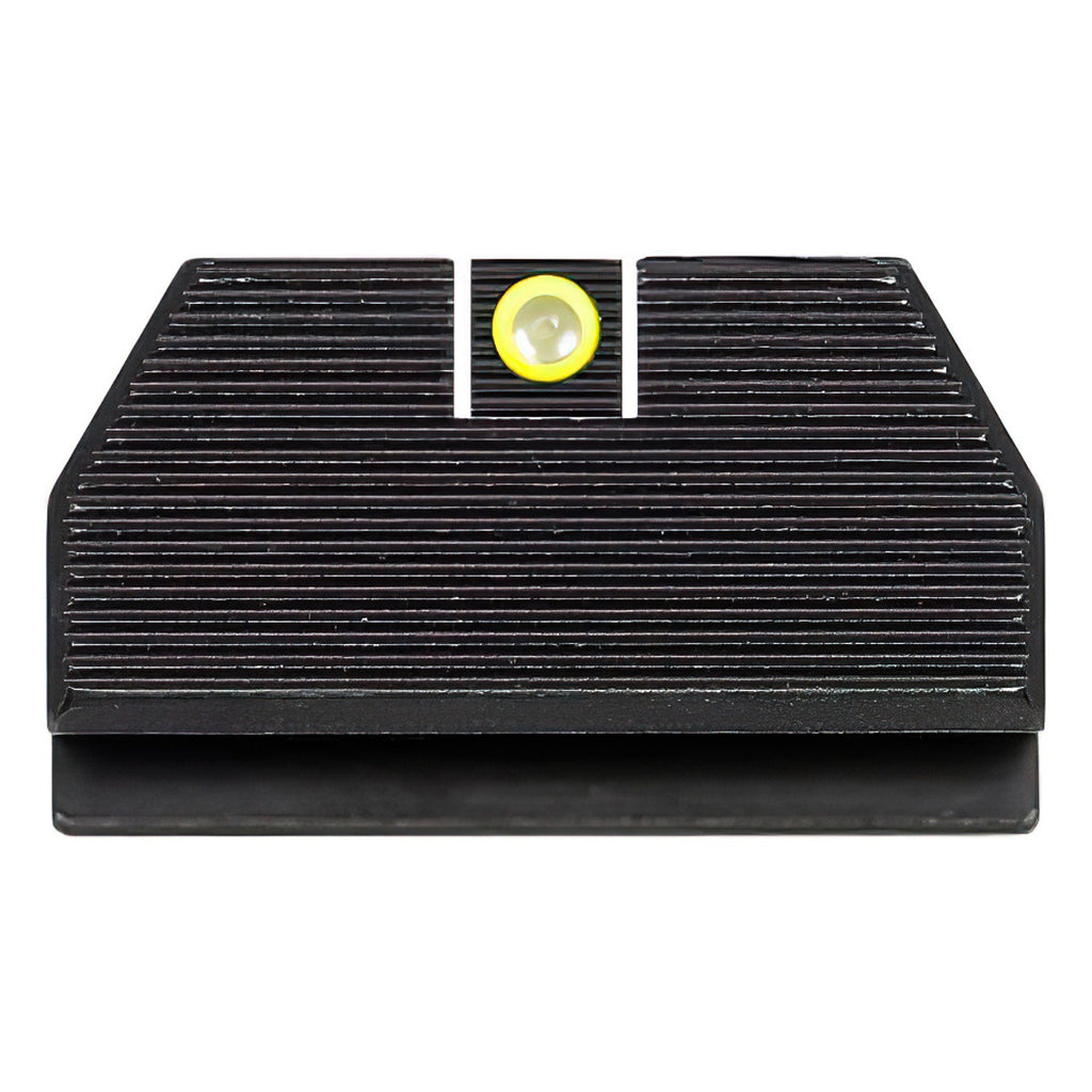 Night Fision Ready Stealth Night Sight Set CZ P-10 C/F/S Yellow Front Blank Rear Sight Black Nitride