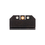 Night Fision Ready Stealth Night Sight Set Glock 17/19/34 w/ RMR/507c/508t Orange Front Black Nitride