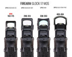 Night Fision Ready Stealth Night Sight Set Glock 17/19/34 w/ RMR/507c/508t Yellow Front Blank Rear Sight Black Nitride