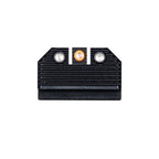 Night Fision Ready Stealth Night Sight Set Glock 43/43x w/ 507k Orange Front Black Nitride