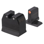 Night Fision Ready Stealth Night Sight Set HK VP9 w/ DPP/509t/Acro Orange Front Blank Rear Sight Black Nitride