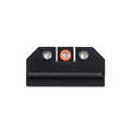Night Fision Ready Stealth Night Sight Set Ruger Max 9 Orange Front Black Nitride