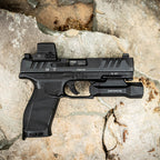Night Fision Ready Stealth Night Sight Set Walther PDP/PPQ w/ RMR/507c/508t Orange Front Black Nitride