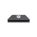Night Fision Night Sight Set Glock 17/19/34 White Front U Notch Blank Rear Black Nitride