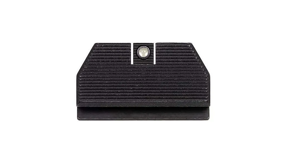 Night Fision Ready Stealth Night Sight Set CZ P-10 C/F/S Black Front Blank Rear Sight Black Nitride