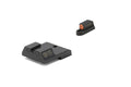 Night Fision Accur8 Student of the Gun Night Sight Set CZ P-10C Yellow Front One-Dot Rear Black Nitride