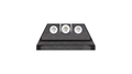 Night Fision Night Sight Set Walther PPQ/PDP/PPQ M2 White Front U Notch White Rear Rings Black Nitride