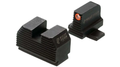 Night Fision Ready Stealth Night Sight Set Sig P320 w/ RMR/507c/508t/Romeo Pro Orange Front Blank Rear Sight Black Nitride