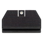 Night Fision Ready Stealth Night Sight Set CZ P-10 C/F/S Black Front Blank Rear Sight Black Nitride