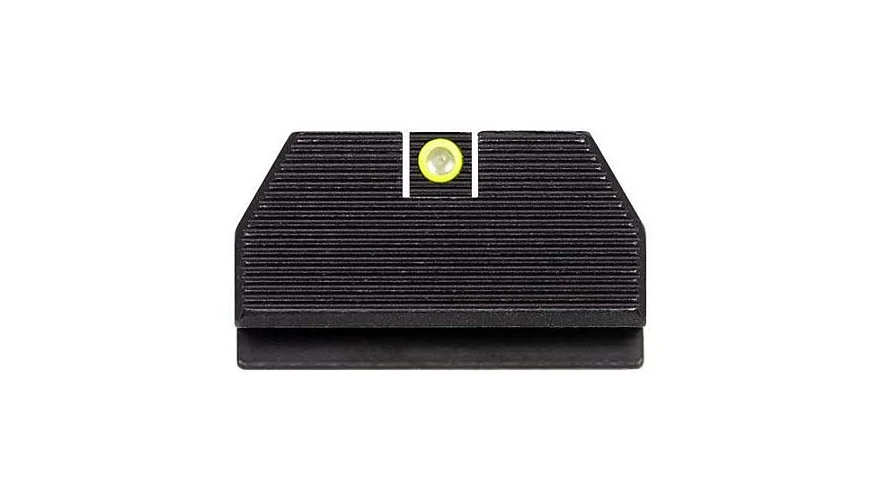 Night Fision Ready Stealth Night Sight Set CZ P-10 C/F/S Yellow Front Blank Rear Sight Black Nitride