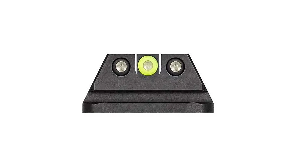 Night Fision Night Sight Set Walther PPQ/PDP/PPQ M2 Yellow Front U Notch Rear Black Nitride