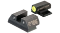 Night Fision Night Sight Set FN 509 Yellow Front Black Nitride