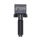 Night Fision AR-15 Front Sight Post Magpul MBUS Pro Orange Front Black Nitride