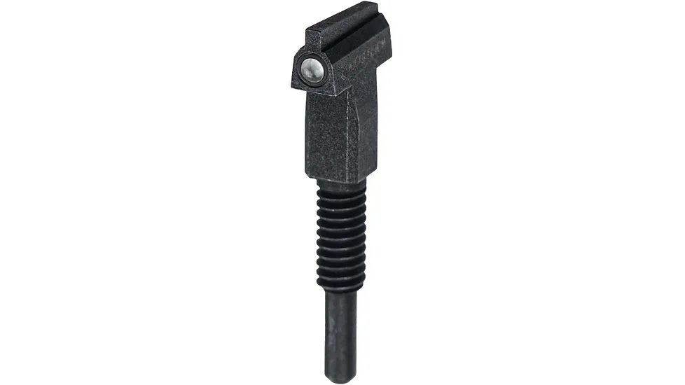 Night Fision AR-15 Front Sight Post Magpul MBUS Pro White Front Black Nitride
