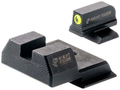 Night Fision Ready Stealth Night Sight Set S&W M&P Shield Plus w/ 507k Yellow Front Blank Rear Sight Black Nitride