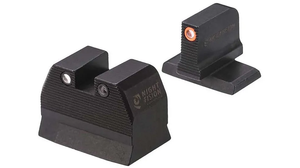 Night Fision Ready Stealth Night Sight Set HK VP9 w/ RMR/507c/508t Orange Front Black Nitride