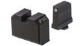 Night Fision Ready Stealth Night Sight Set Walther PDP/PPQ w/ DPP/509t/Acro Black Front Blank Rear Sight Black Nitride
