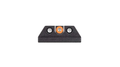 Night Fision Night Sight Set Mossberg MC1sc/MC2/MC2c Orange Front U Notch Rear Black Nitride
