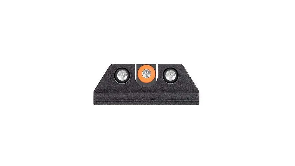 Night Fision Night Sight Set Mossberg MC1sc/MC2/MC2c Orange Front U Notch Rear Black Nitride