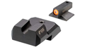 Night Fision Night Sight Set 1911 Orange Front U Notch Rear Black Nitride