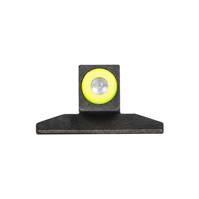 Night Fision Night Sight Set 1911 Yellow Front U Notch Blank Rear Black Nitride