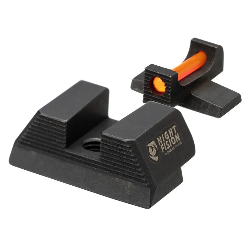Night Fision Sight Set Sig P320/P365 Red Front Black Nitride