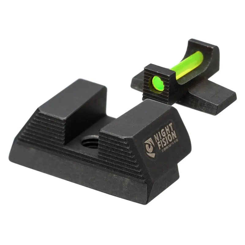 Night Fision Sight Set Sig P320/P365 Green Front Black Nitride