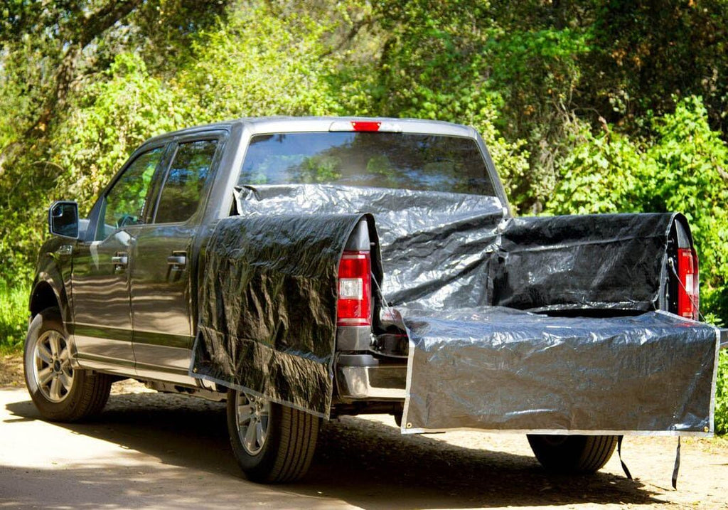 Portable Truck Bed Liner Full Size Truck (Short Bed) Bed Liner/Tarp Combo 63" - 71"