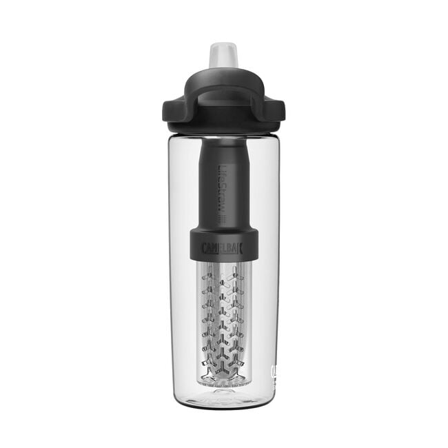 Camelbak eddy+ Filtered by LifeStraw Hydration Bottle 20oz Tritan® Renew Clear