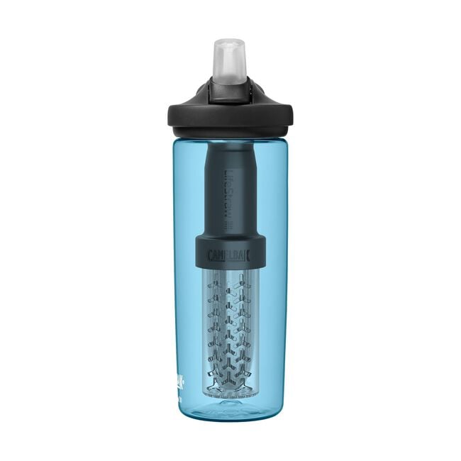 Camelbak eddy+ Filtered by LifeStraw Hydration Bottle 20oz Tritan® Renew True Blue