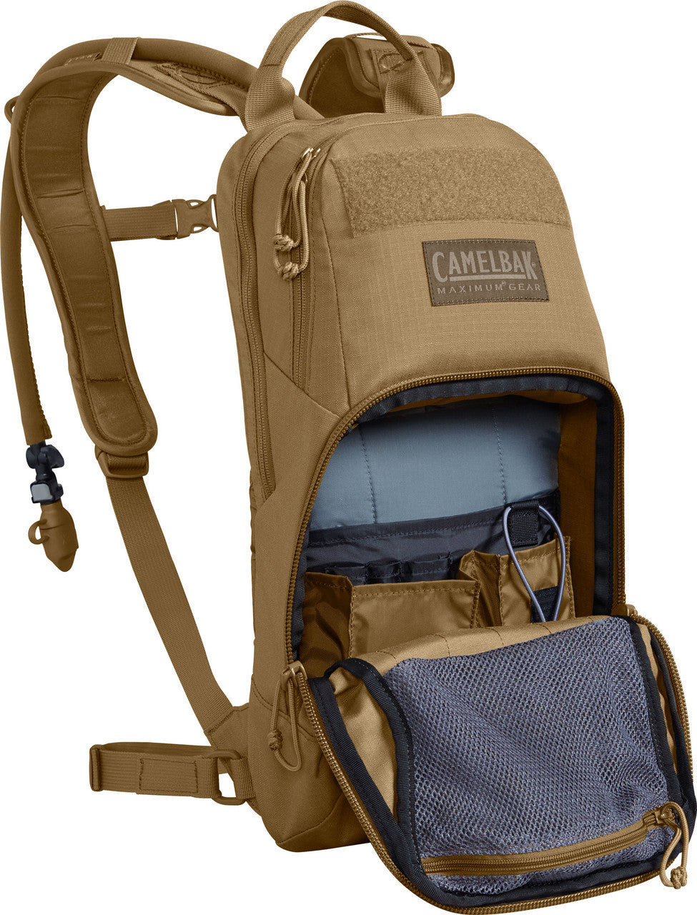 Camelbak Tactical MULE MilS キャメルバック ミュール Camelbak M.U.L.E. Mil-Spec Crux Hydration Pack 100oz Coyote