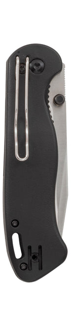 KA-BAR Becker Folding Knife 3.559" Drop Point Black Satin Blade