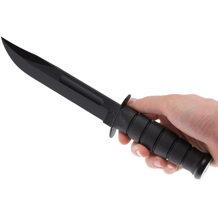 KA-BAR Fighting/Utility Knife Fixed Blade Knife 7" Clip Point Plain Edge