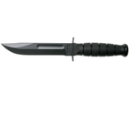 KA-BAR Short Fixed Blade Knife 5.25" Clip Point Plain Edge