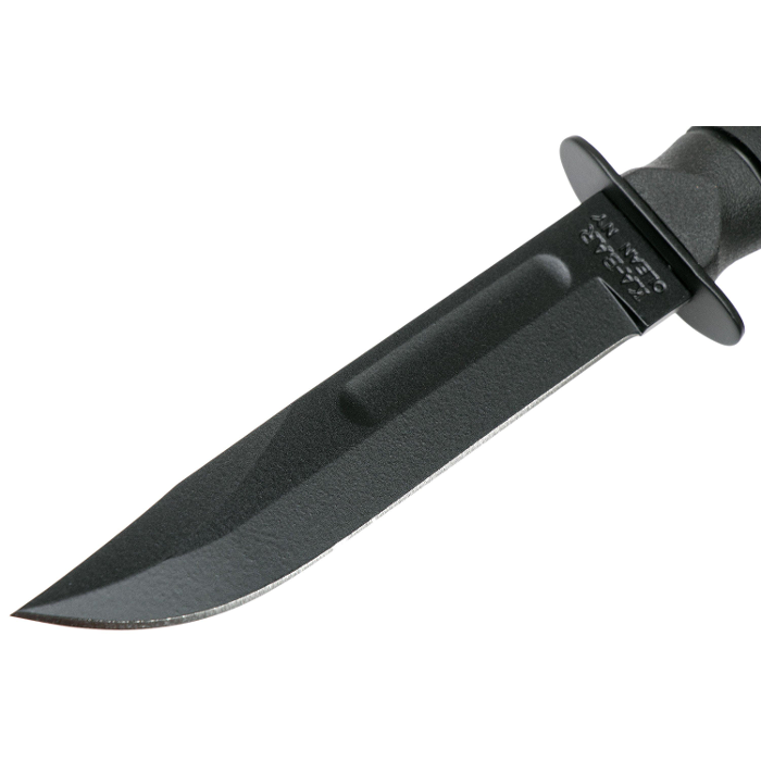 KA-BAR Short Fixed Blade Knife 5.25" Clip Point Plain Edge