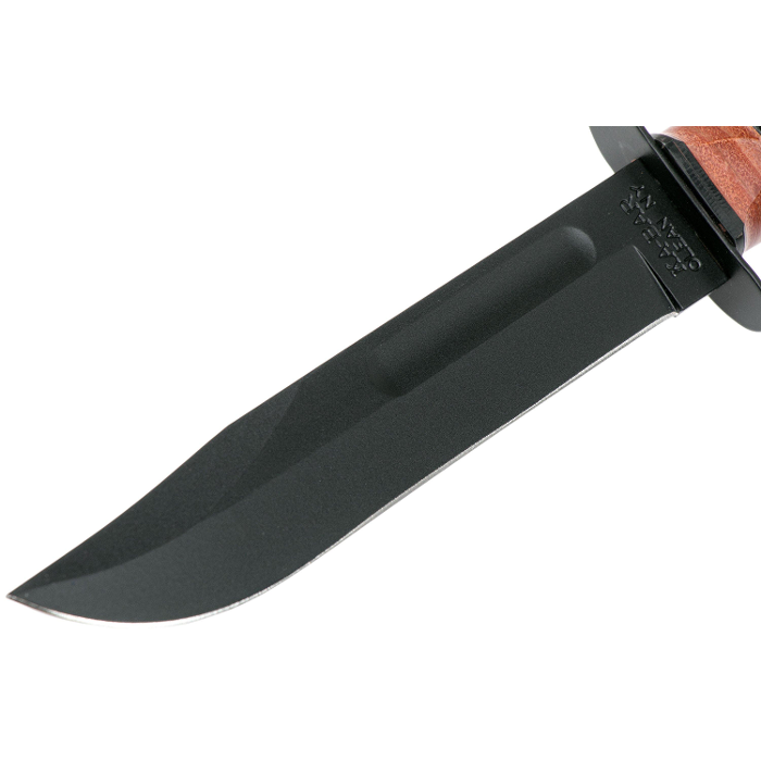 KA-BAR Single Mark Utility Fixed Blade Knife 7" Clip Point Plain Edge