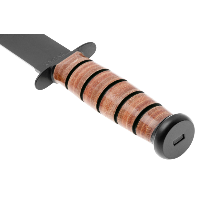 KA-BAR US Navy Fighting/Utility Fixed Blade Knife 7" Clip Point Plain Edge