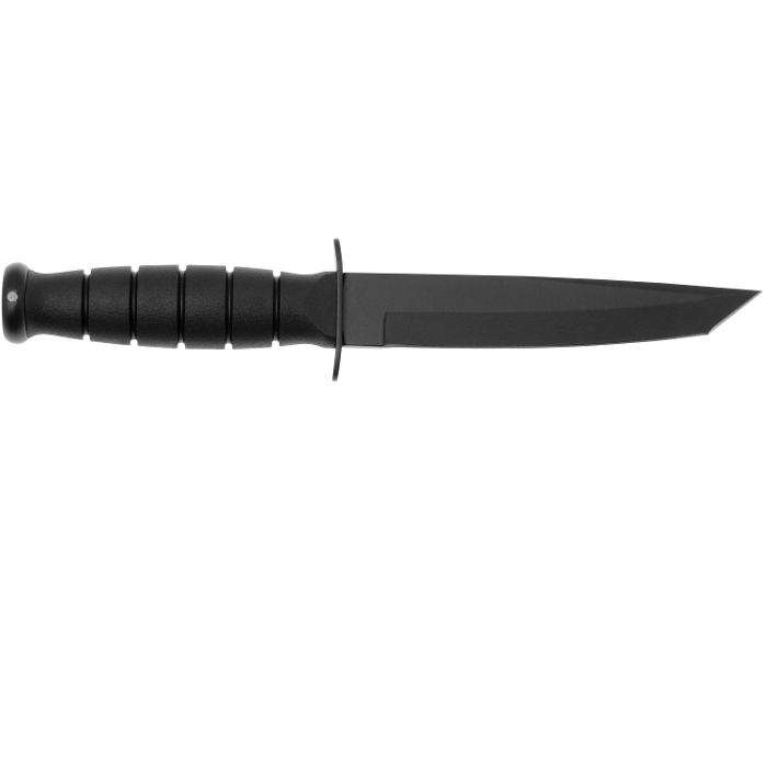 KA-BAR Short Tanto Fixed Blade Knife 5.25" Tanto Plain Edge