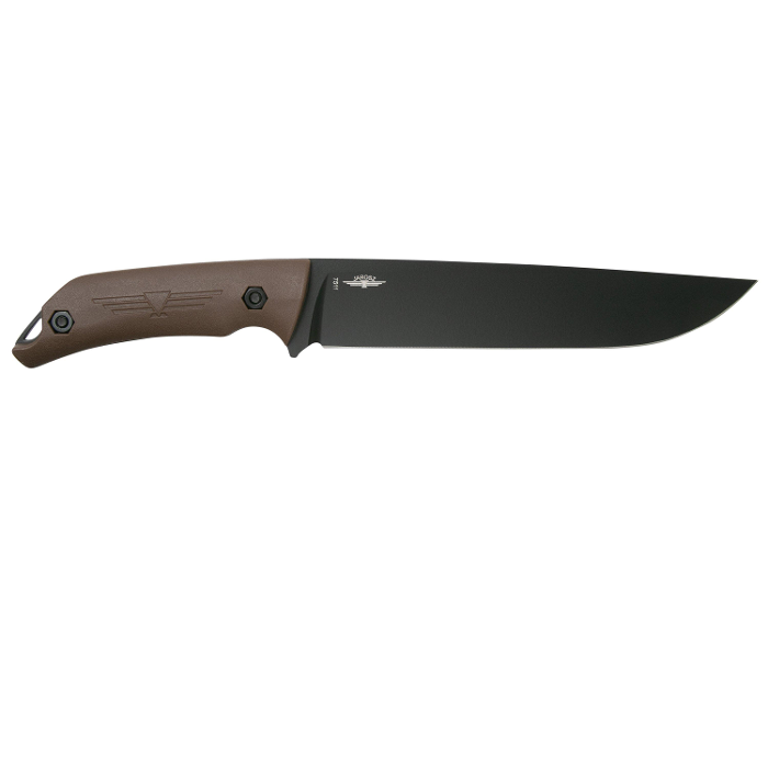 KA-BAR Jarosz Camp Turok Fixed Blade Knife 8" Drop Point Plain Edge