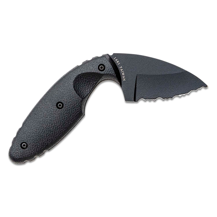 KA-BAR TDI Law Enforcement Fixed Blade Knife 2.313" Drop Point Serrated