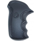 Pachmayr Diamond Pro Series Revolver Round Butt Grips Taurus Public Defender Steel Frame Rubber Black